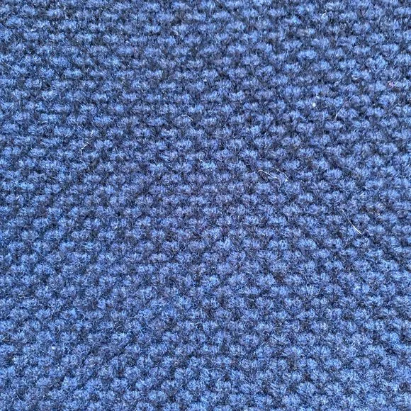 J. CREW Silk Layered Blue Wool Zip Back Sweater Size XL - Picture 3 of 9